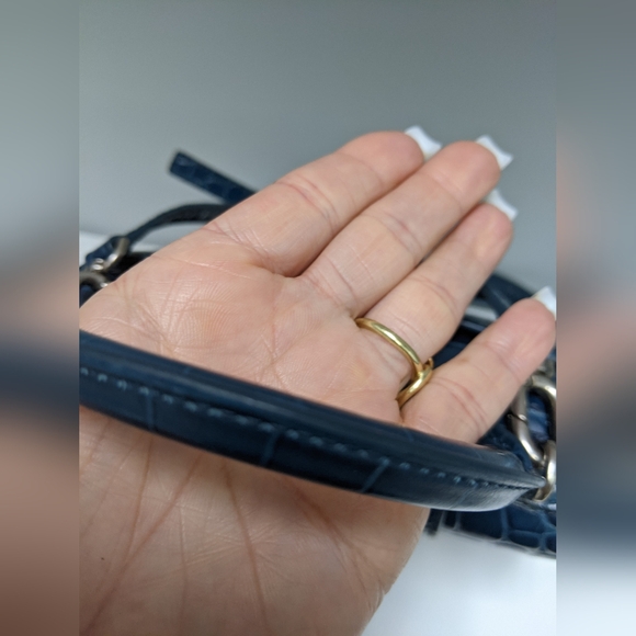 Balenciaga Hourglass Mini Handbag Crocodile Embossed Bag "LIVE SHOW TODAY" - Picture 11 of 15